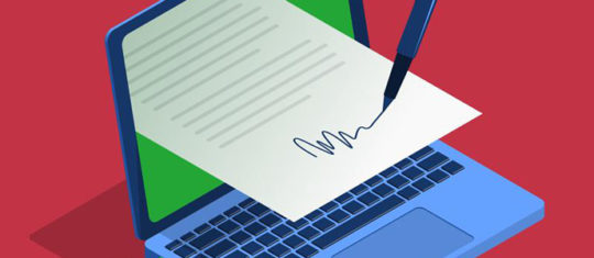 Signature électronique des documents